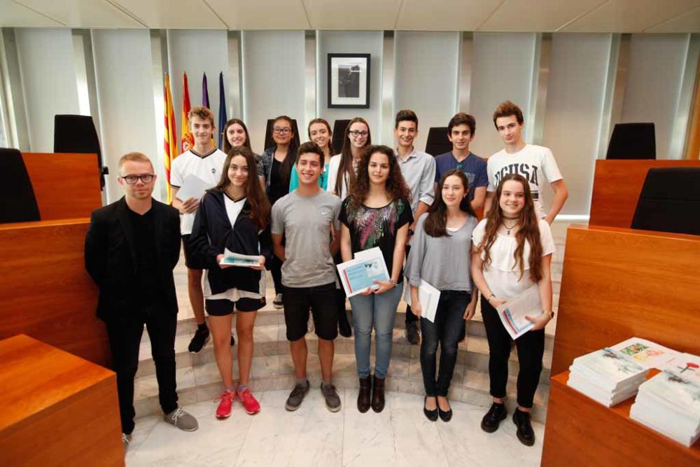 Entrega de premios del concurso literario Sant Jordi