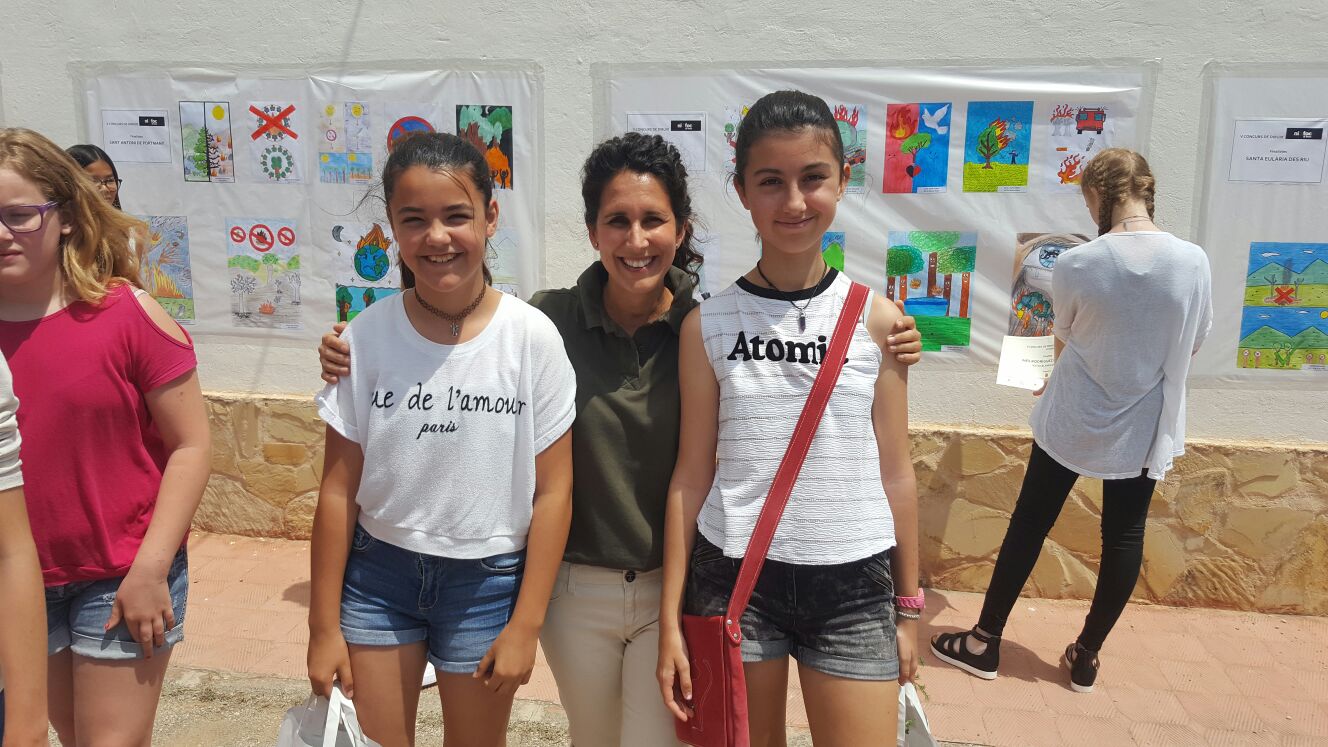 Premios del concurso “Ni 1 Foc al Bosc”